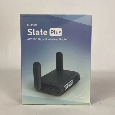 GL-iNet GL-A1300 Slate Plus AC1300 Gigabit Wireless Router - Image 1 of 4