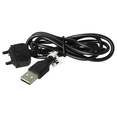 USB-Kabel für Sony-Ericsson W800i W880i W850i W810i W760i W710i W890i schwarz - Bild 1 von 4