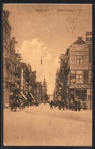 Ansichtskarte Amsterdam, Leidschestraat - Bild 1 von 2