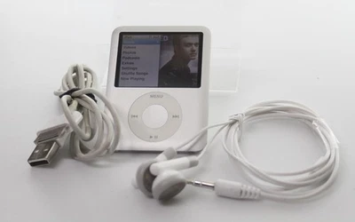 Apple iPod nano A1236 4 GB - 3rd Generation - Silver (MB245LL/A) - Image 1 of 2