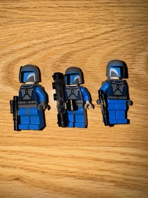 LEGO Star Wars Death Watch Mandalorian Minifigure Lot Of 3 - Image 1 of 2
