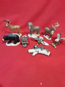 Northern Woods Ornamente 8 Stück Neu - Bild 1 von 4