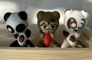 Lote de 3 figuras UB Funkey Funkies U.B. Juego Funkeys Juguete Panda Perro Mono? - Imagen 1 de 6