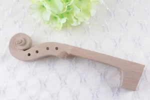 White Maple Neck 16 Inch Viola 4 STRING 1 Pc Hand carved Student Parts Unfinishe - Picture 1 of 8