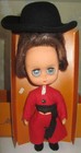 Bambola Maura Creazioni Cardinale Doll flirty big google eyes made in italy DEDO