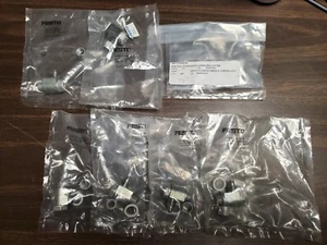 Lot 7x Festo One-way flow control valve GRLA-1/4-PK-6-B Regulator Drossel Vent - Picture 1 of 5