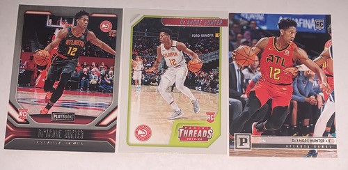 DeAndre Hunter 2019-20 Panini Chronicles Playbook Rookie Card Lot Of 3 ...