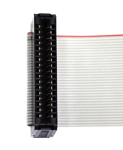 10pc IDC Cable type Card Edge Slot Socket Connector 17x2P 34P 2.54mm 0.1" 1A - Picture 1 of 2