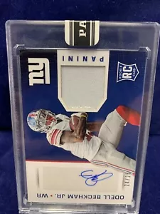 Odell Beckham Jr RPA Autograph 2015 Panini Super Bowl Rookie Patch Auto 24/25 RC - Picture 1 of 2