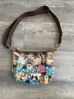Bolso Bandolera Tokidoki LeSportsac PIRATA CREMALLERA ARCO IRIS *DEFECTUOSO Foto 1 de 4