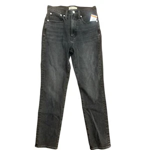 Madewell The Perfect Vintage Jeans | Sz 25, Washed Black Denim - Picture 1 of 10