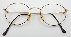 AUTHENTIC LIZ CLAIBORNE LC-89 EYEGLASS FRAMES GOLD W/TORTOISE TEMPLES 140 LENGTH - Picture 1 of 13