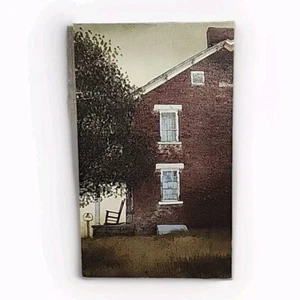 Billy Jacobs GRANDAD'S ROCKER Farmhouse Canvas Print PICTURE Amish 10x6" - Picture 1 of 10