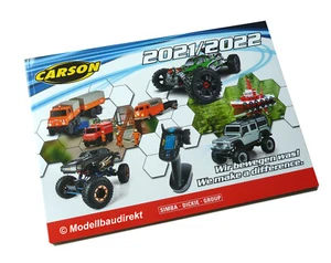 CARSON Katalog 2021 / 22 für RC-Cars, Truck, Baufahrzeuge, Schiffe & Fluggeräte - Picture 1 of 1