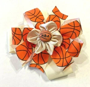 Schöne NBA inspirierte Haarschleife für Mädchen. - Bild 1 von 2