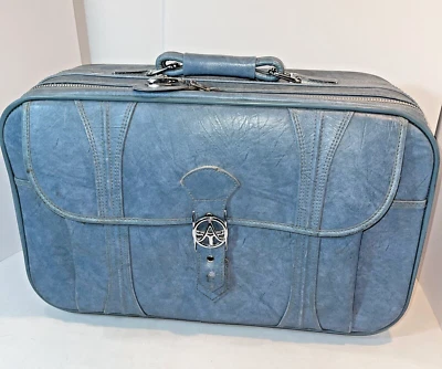 MALETA EQUIPAJE VINTAGE AMERICAN TOURISTER AZUL CLARO Foto 1 de 4