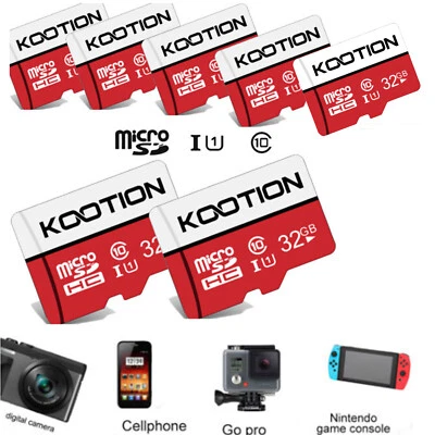 5PCS 16GB 32GB Memory Card Micro SD Card Class 10 Micro Card TF Cards - Image 1 of 4