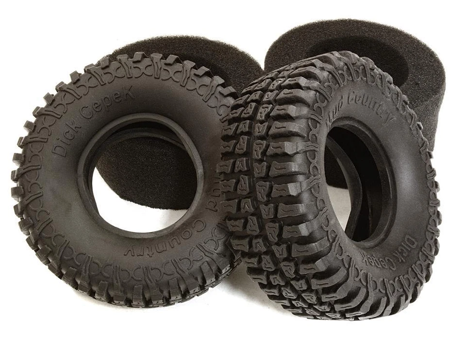 1.9 Size Rock Crawler Tire (2) Set for 1/10 Scale D90, TF2 & SCX-10 - Image 1 of 1