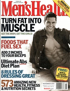 Men's Health November 2004 Bradly Tomberlin Fat Into Muscle Billy Bob Thornton - Bild 1 von 4
