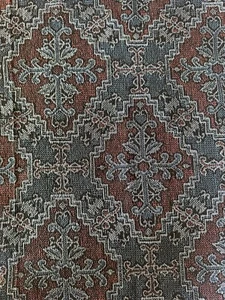 fs2 Vintage Japanese Shibori Kimono Fabric  Traditional Hand Dyed Textile 56" - Picture 1 of 7