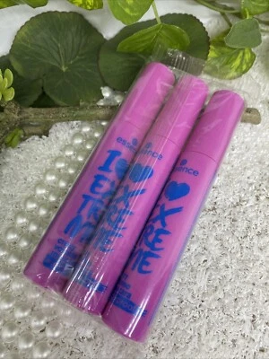 essence I🖤EXTREME Crazy Volume Mascara Black Waterproof 3er Set 3 x 12ml *neu* - Bild 1 von 4