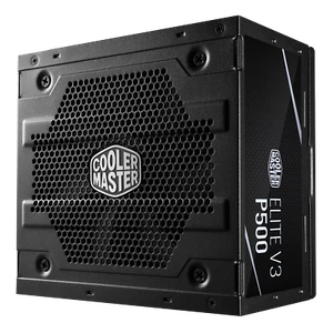 Cooler Master ELITE P500 230V - V3 PSU 500W ATX POWER SUPPLY ACTIVE PFC DURABLE - Picture 1 of 8