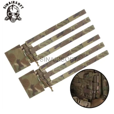 SINAIRSOFT Tactical Quick Release Molle 3-Band Skeletal Cummerbund Set for AVS JPC SPC Vest