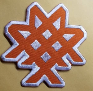 Embroidered WAGE WAR Metalcore Band orange Patch 3.25x3.25" - Picture 1 of 2