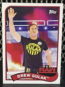 2018 WWE Topps Heritage Drew Gulak Wrestling Card #25 NXT No Quarter Catch Crew - Picture 1 of 6