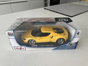 NEW 1/18 MAISTO Special Edition Ferrari 296 GTB YELLOW - Picture 1 of 8