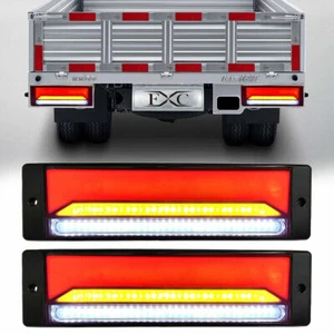 Kit luci posteriori impermeabili 12" LED CAMPER camper rimorchio camion segnale di svolta posteriore 12 V - Foto 1 di 11