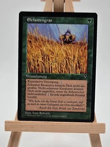 Elefantengras Visionen Magic Karte MTG deutsch (Elephant Grass) - Bild 1 von 2