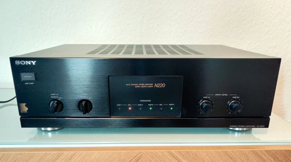 Sony TA-N220 Amplificatore Stereo - Perfetto - Immagine 1 di 1