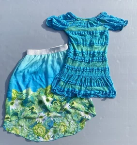 Girl’s 2 piece Skirt outfit By Sequin Hearts SZ 7 - Picture 1 of 12