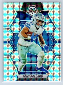 2023 Mosaic Football - Tony Pollard - SILVER MOSAIC - Dallas Cowboys - #56 - Picture 1 of 2