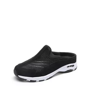 Women Casual Shoes Comfort Shoes Mesh Breathable Backless Mule Shoes Sneakers - Picture 1 of 26