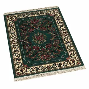 Rectangular Area Rug 10' x 7' Green Polypropylene | Renovator's Supply - Picture 1 of 2