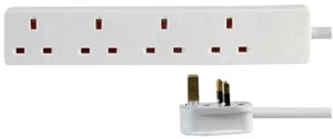 PRO ELEC | EXTENSION LEAD | 5M | 4-Gang/Outlet | PL15290 - Picture 1 of 1