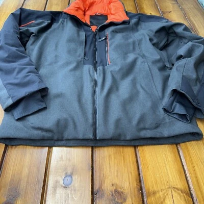 Eider 滑雪夹克男式 2XL BROOKLYN 2.0 滑雪 RAVEN 黑色灰色 英国 40 — 第 1/4 张图片