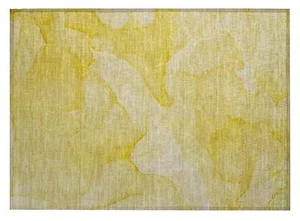 Addison Rugs Chantille ACN509 Gold 1'8" x 2'6 Indoor Outdoor Area Rug, Stain - Picture 1 of 5