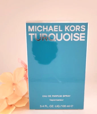 MICHAEL KORS Turquesa Eau de Parfum Spray 3.4oz/100ml Sellado Nuevo en Caja, 2018 Vintage Foto 1 de 3