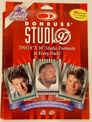 1997 Donruss Studio NFL Postcard Portraits. 8 different players - Image 1 of 4