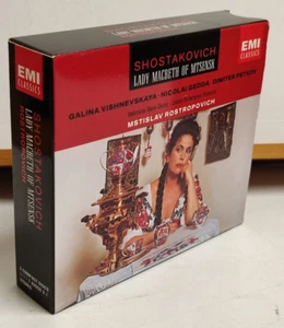 CD-Box (2 CD)  Shostakovich - Lady Macbeth of Mtsensk - Mstislav Rostropovich - Bild 1 von 5