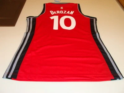 NBA Toronto Raptors Demar DeRozan Adidas Jersey Red Ladies Women 2015-16 Medium - Image 1 of 2