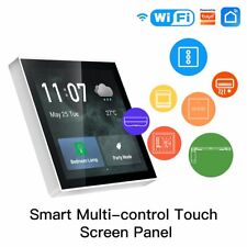 Tuya Smart Home Multi-functional LCD Screen Wall Switch Control Panel 4-inch