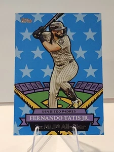 2025 Topps Archives Fernando Tatis JR Inserto All Star San Diego Padres - Foto 1 di 2