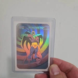 Magneto 1990 IMPEL MARVEL UNIVERSE SERIE 1 HOLOGRAMM MH4 - Bild 1 von 5