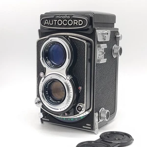 " NEAR MINT " Minolta Autocord III Rokkor 75mm f/3.5 6x6 Film Camera from JAPAN - Picture 1 of 13