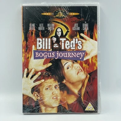 Bill & Teds Bogus Journey [DVD] Keanu Reeves • Alex Winter • UK R2 • New Sealed - Image 1 of 2