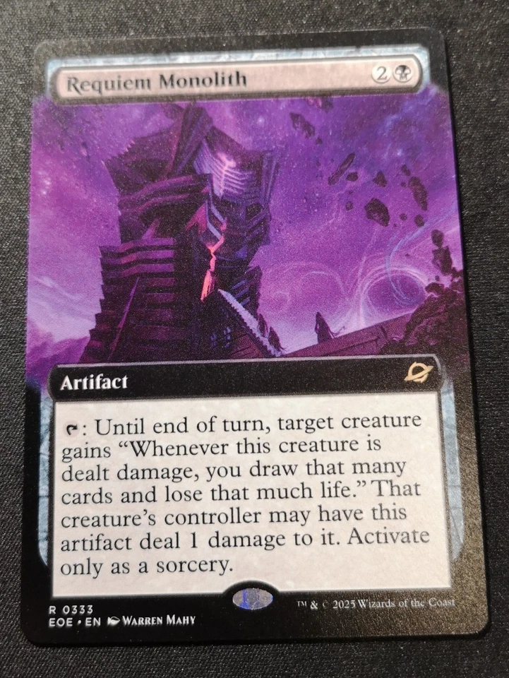 Requiem Monolith - Extended Art - EOE - MTG - EN - NM - 0333 - Image 1 of 1